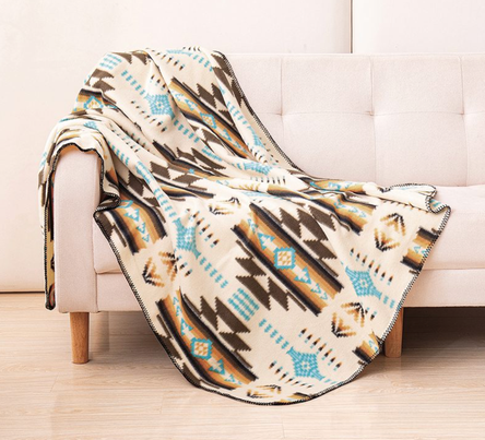 Cozy Rolled Polar Fleece Blankets