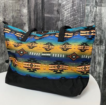 Colorful Navajo Tote Bags