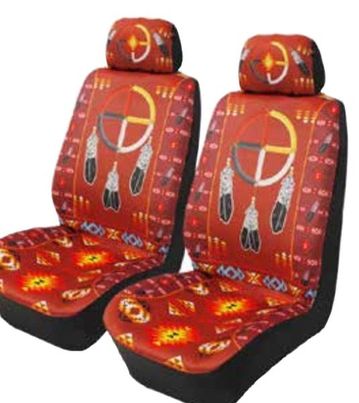 Medicine Wheel Car Seat Covers