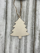 Small Wooden Christmas Ornaments