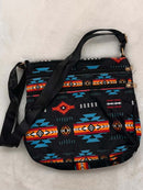 Fleece Navajo Design Crossbody