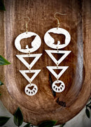 Bear Direction Earrings