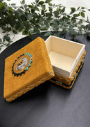 Leather Wrapped Boxes