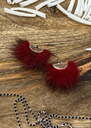 Fur Tassel with Gold