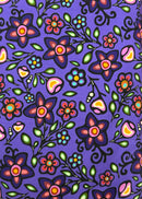 Jackie Traverse Ojibway Floral- Jersey Fabric