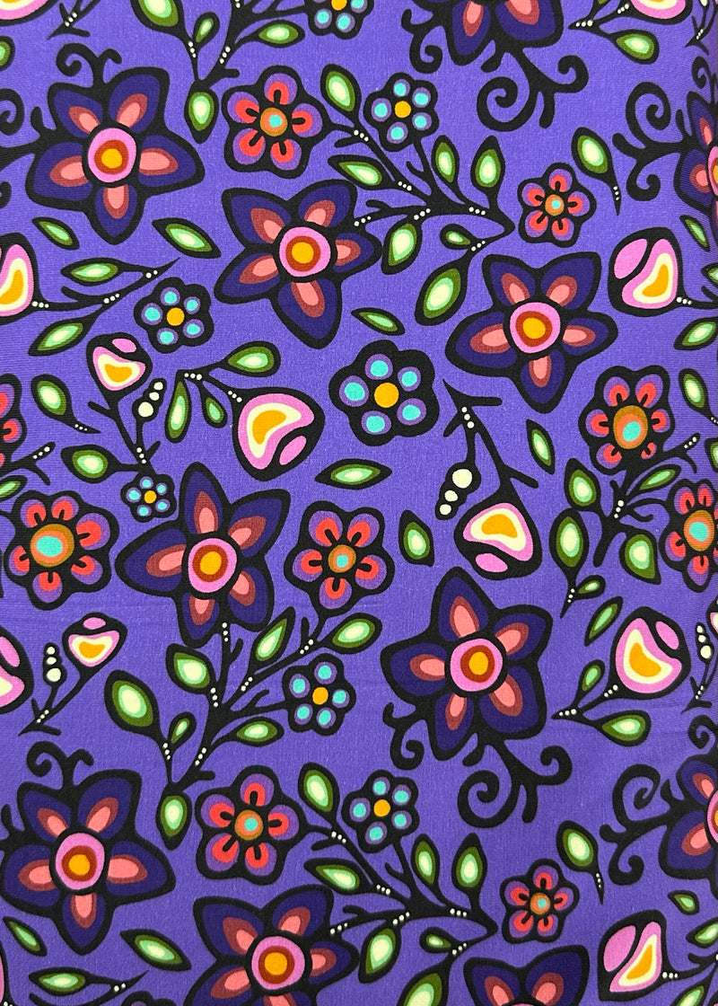 Ojibway Floral Jersey Fabric