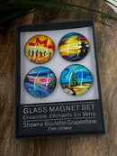 Glass Magnet Set