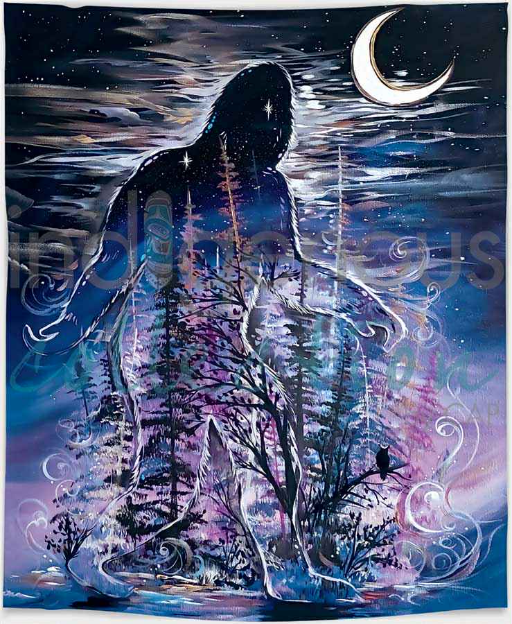 60x50 Artist Fleece Blankets