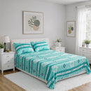 Diamond Collection 4 Piece Queen Sheet Set