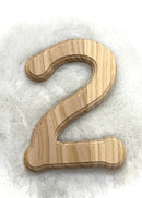 Light Wooden Alphabet Letters