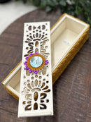 Leather Wrapped Storage Box