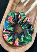 Floral Hair Scrunchies