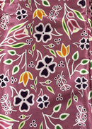 Renata Meconse Fall Floral Satin Fabric