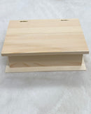 Keepsake Wooden Book Box
