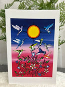 Jeffrey Red George Greeting Cards