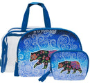 Three Piece Cosmetic Bag