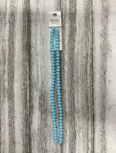4x6mm Rondelle 2 Strands