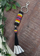 Peyote Stitched Jingle Keychain - Large