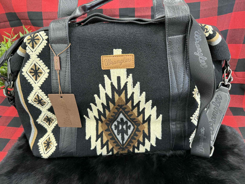 South West Knitted Duffle Bag