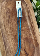 3x4mm Rondelle 2 Strands