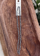 3x4mm Rondelle 2 Strands