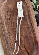 3x4mm Rondelle 2 Strands