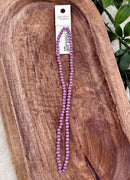 3x4mm Rondelle 2 Strands