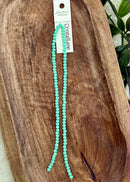 3x4mm Rondelle 2 Strands
