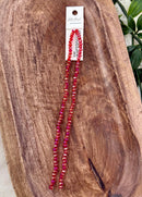3x4mm Rondelle 2 Strands