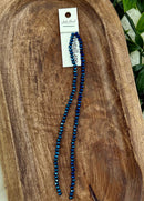 3x4mm Rondelle 2 Strands