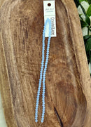 3x4mm Rondelle 2 Strands