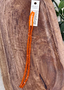 3x4mm Rondelle 2 Strands