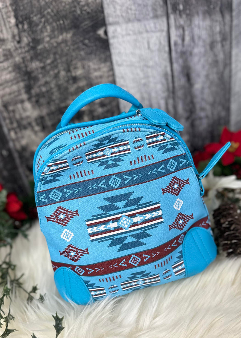 Native Designed Mini Backpack