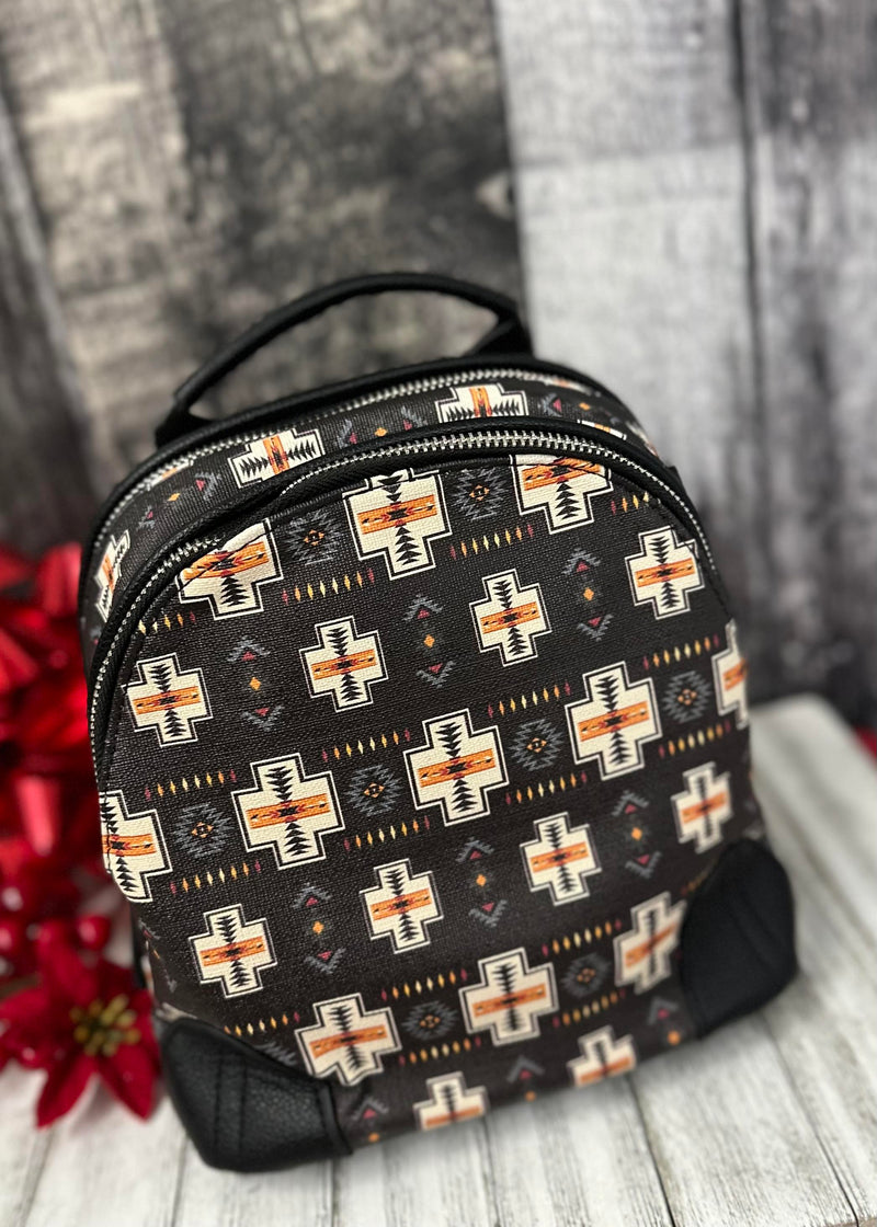 Native Designed Mini Backpack