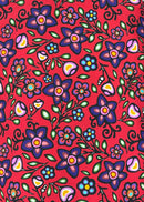 Jackie Traverse Ojibway Floral- Jersey Fabric