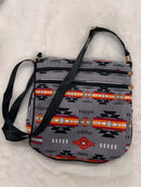 Fleece Navajo Design Crossbody
