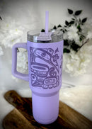 Insulated Tumbler with Straw