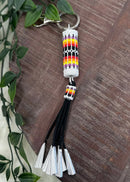 Peyote Stitched Jingle Keychain - Large