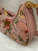 Floral Printed Wrangler Hobo Purse
