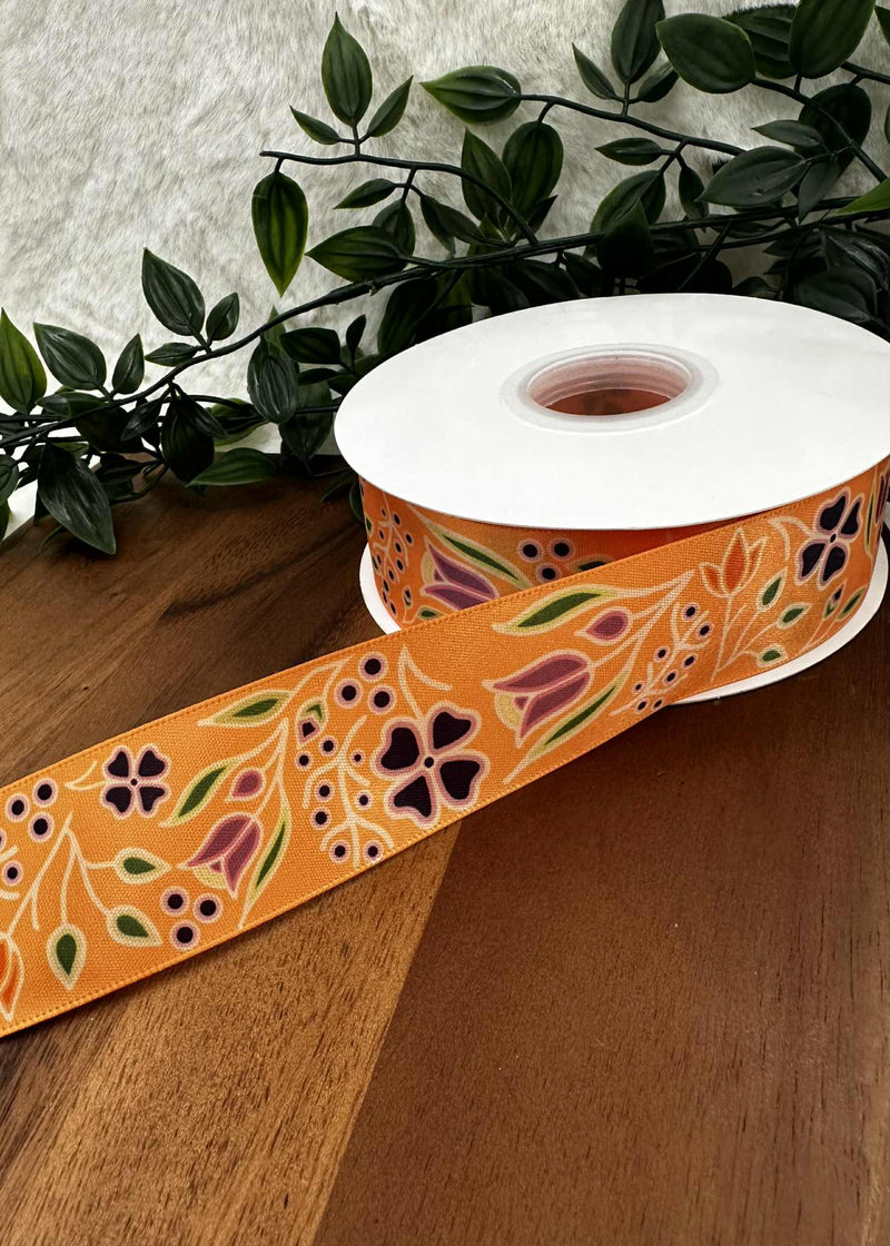 Renata Fall Floral Ribbon
