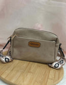 Faux Leather Compact Crossbody