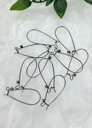 Kidney Earwires 1 Pair