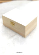 Wooden Rectangle Craft Boxes