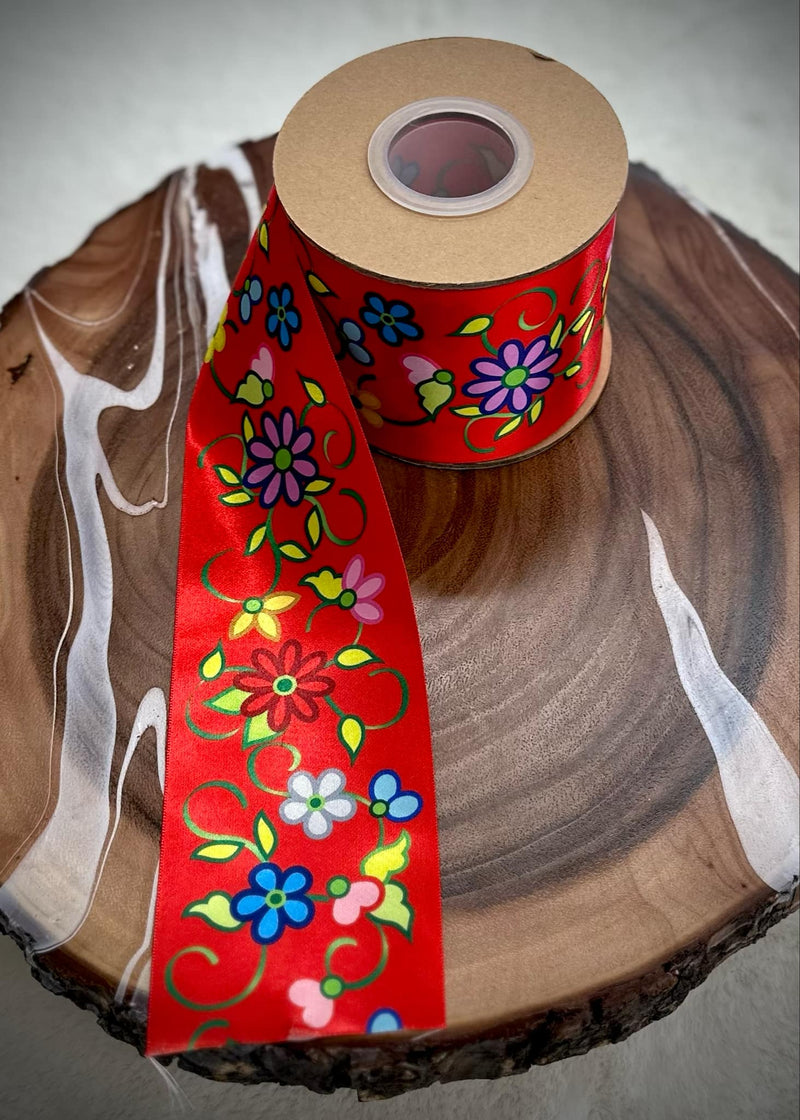 3" Kokom Flowers Ribbon