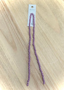 Bicone 2 Strand 7": 4mm