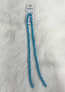 Bicone 2 Strand 7": 4mm