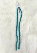 Bicone 2 Strand 7": 4mm