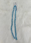 Bicone 2 Strand 7": 4mm