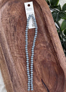 4x6mm Rondelle 2 Strands