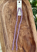 4x6mm Rondelle 2 Strands
